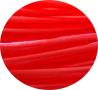 Lot de 50 metres de cordon creux PVC rouge-3mm