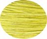 Echeveau de cordon de coton cire couleur jaune citron-1mm-68metres
