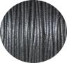 Bobine de coton cire noir-2mm-100 metres