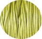 Bobine de coton cire vert moutarde-1.5mm-100 metres