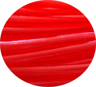 Lot de 50 metres de cordon creux PVC rouge-3mm